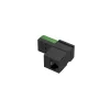 Adapter, T+T-Stecker - Modularkupplung 6p4c