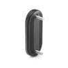AirTag-Fahrradhalterung, extraflach, 8 x 4,1 x 1,1 cm, Schwarz