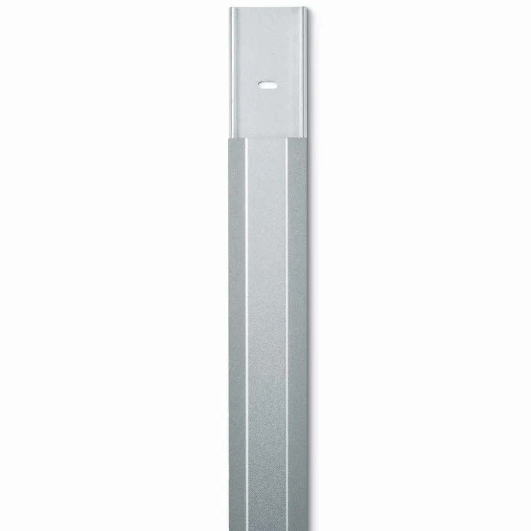 Alu-Kabelkanal, eckig, 110 x 5 x 2,6 cm, Silber
