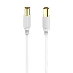 Antennen-Kabel, Koax-Stecker - Koax-Kupplung, vergoldet, 10,0 m, 120 dB