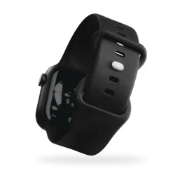 Armband "Fantastic Feel" für Apple Watch 44/45/46/49 mm, Schwarz