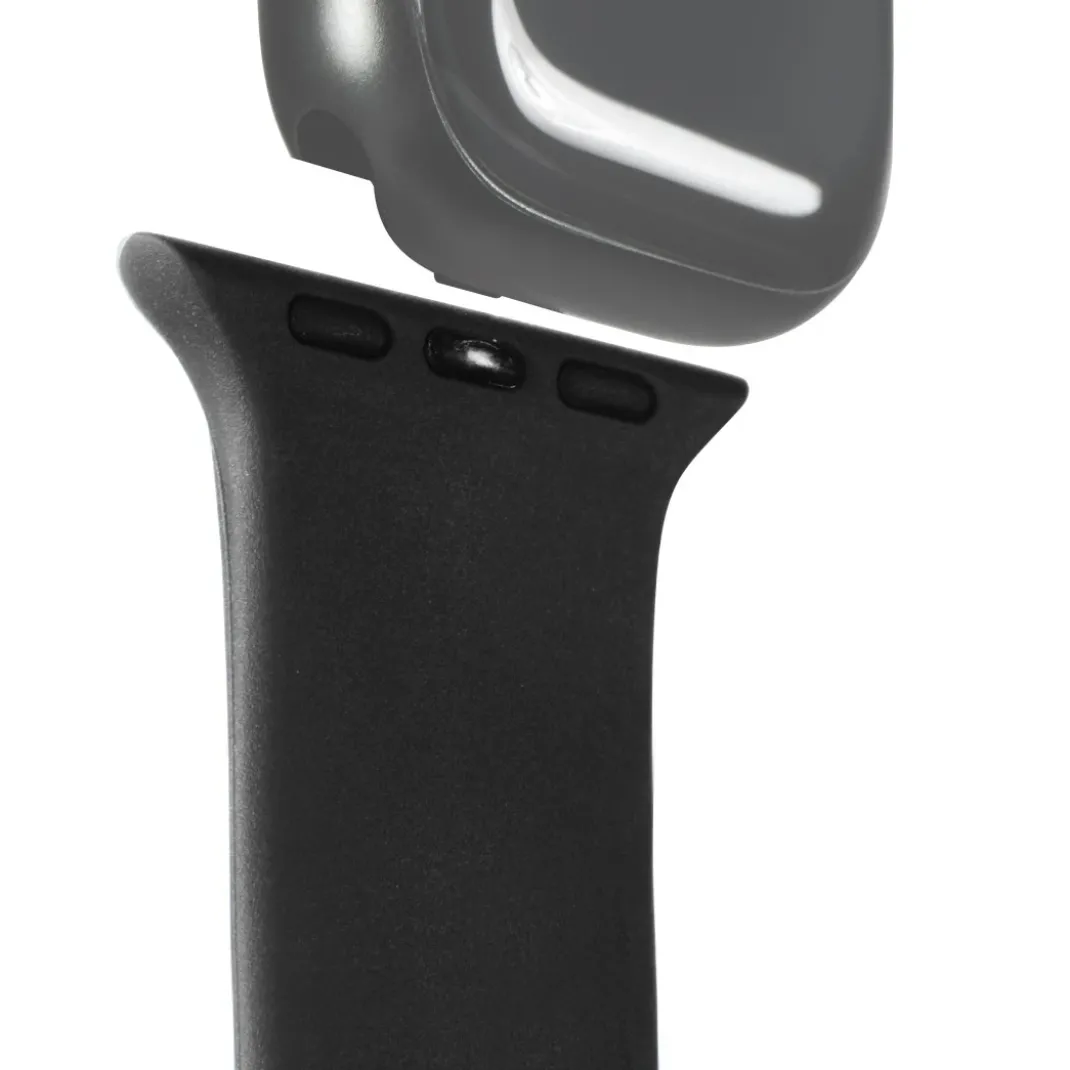 Armband "Fantastic Feel" für Apple Watch 44/45/46/49 mm, Schwarz