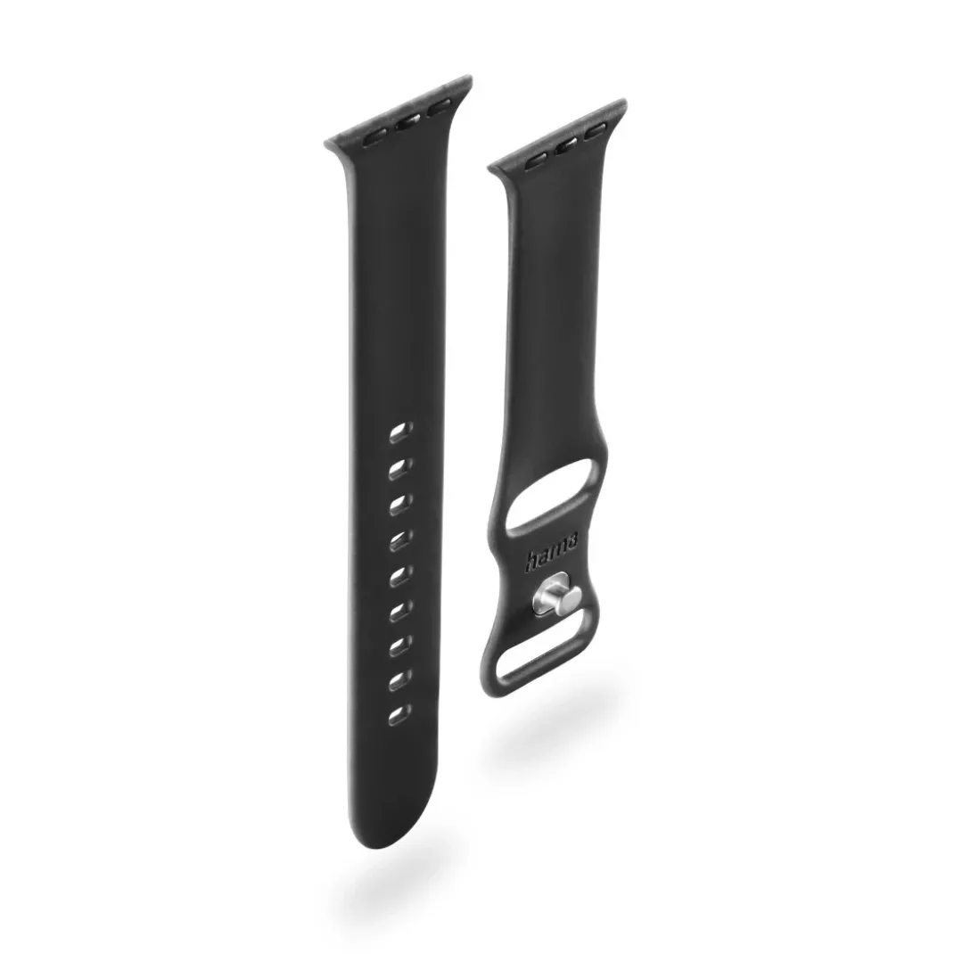 Armband "Fantastic Feel" für Apple Watch 44/45/46/49 mm, Schwarz