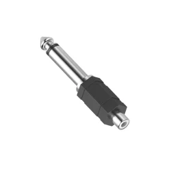 Audio-Adapter, Cinch-Kupplung - 6,3-mm-Klinken-Stecker Mono