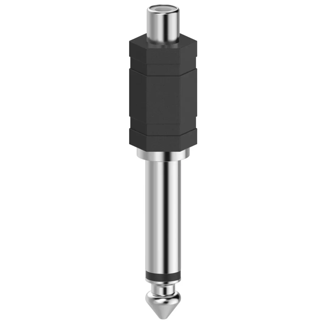 Audio-Adapter, Cinch-Kupplung - 6,3-mm-Klinken-Stecker Mono