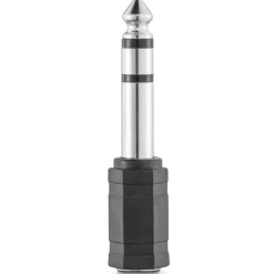 Audio-Adapter, 3,5-mm-Klinken-Kupplung - 6,3-mm-Klinken-Stecker, Stereo