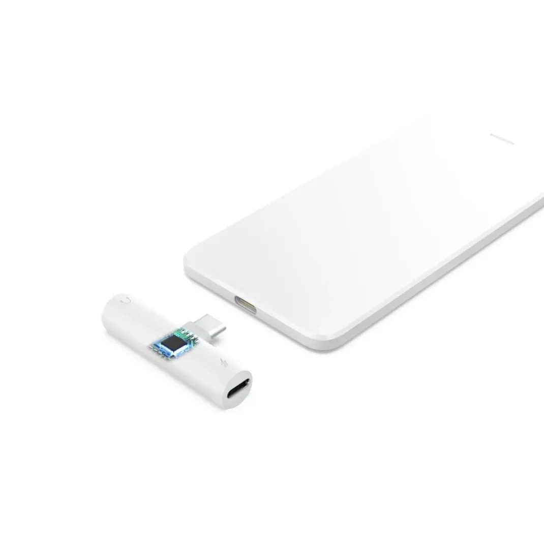 Audio-Adapter, USB-C - 3,5-mm-Klinke, USB-C PD inkl. Ladefunktion