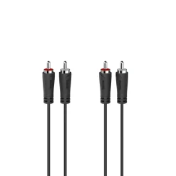 Audio-Kabel, 2 Cinch-Stecker - 2 Cinch-Stecker, 1,5 m