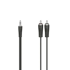 Audio-Kabel, 3,5-mm-Klinken-Stecker - 2 Cinch-Stecker, Stereo, 3,0 m