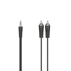 Audio-Kabel, 3,5-mm-Klinken-Stecker - 2 Cinch-Stecker, Stereo, 1,5 m