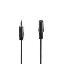 Audio-Kabel, 3,5-mm-Klinken-Stecker/Kupplung, Stereo, 2,5 m