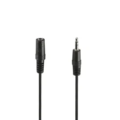Audio-Kabel, 3,5-mm-Klinken-Stecker/Kupplung, Stereo, 2,5 m