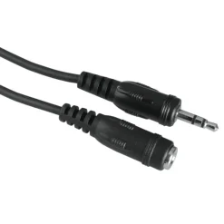 Audio-Kabel, 3,5-mm-Klinken-Stecker/Kupplung, Stereo, 5 m
