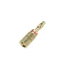 Audio-Lautsprecheradapter, Bananen-Stecker, 4er-Set