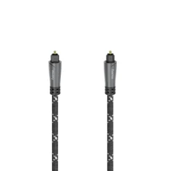Audio-Lichtleiter-Kabel, ODT-Stecker (Toslink), Metall, 3,0 m