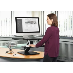 Aufsatz für Sitz-Steh-Arbeitsplatz, M (80,0 x 52,0), Schwarz
