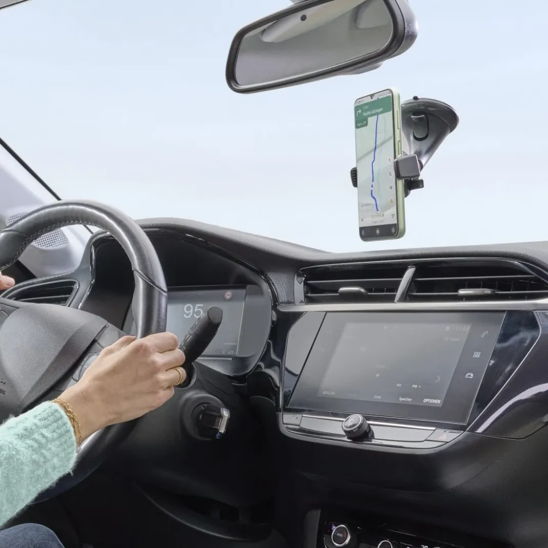 Auto-Handyhalterung "Easy Snap" mit Saugnapf, 360 Grad drehbar, universal