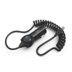 Auto-Ladegerät mit Micro-USB-Anschluss, 6 W, 1 m, Schwarz