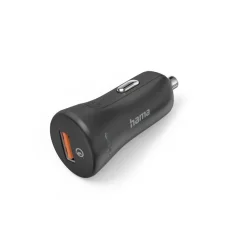 Auto-Schnellladegerät, USB-A, 19,5 W, Schwarz