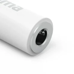 Aux-Adapter Lightning – 3,5-mm-Klinke-Buchse, 90° Winkelstecker, Weiß