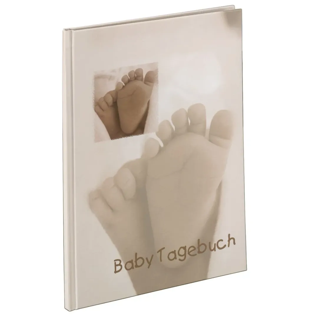 Babytagebuch "Baby Feel", 20,5x28 cm, 44 illustrierte Seiten