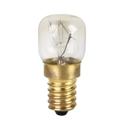 Backofenlampe, E14, 33lm 15W, Röhre T22, klar, Warmweiß, dimmbar