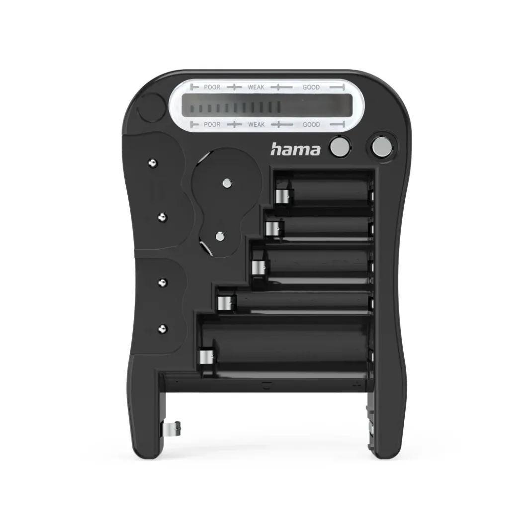 Batterietester, Universal-Messgerät für Akkus, Batterien, Knopfzellen