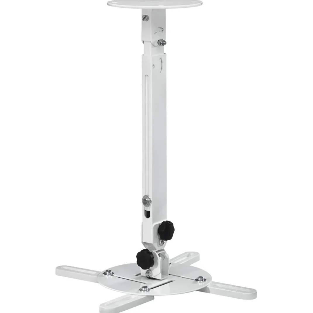 Beamerhalterung, schwenkbar, höhenverstellbar, Decke und Wand, bis 15 kg