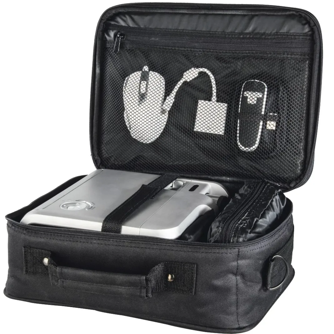 Beamertasche "Sportsline", L, Schwarz