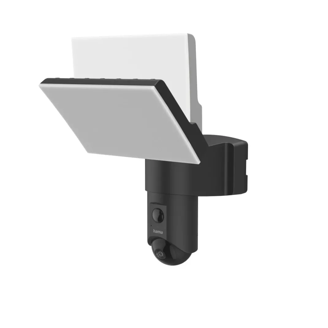 Überwachungskamera mit Licht und Bewegungsmelder, WLAN, für außen, 1080p