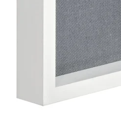 Bilderrahmen "Muro", mit Schnur und Klammern, Weiß, 29,5 x 36,5 cm
