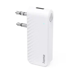 Bluetooth®-Audio-Transmitter für Flugzeuge und universal, 10h, m. AUX, Weiß