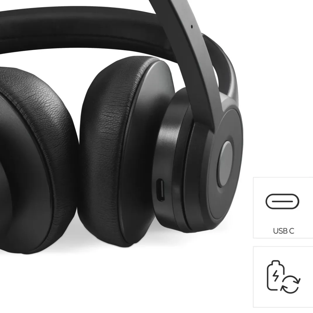 Bluetooth®-Headset "BT700", mit Mikrofon, kabellos, für PC, Handy, Schwarz