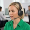 Bluetooth®-Headset "BT-900", Multipoint, Ladestation, ENC, kabellos, Schw.