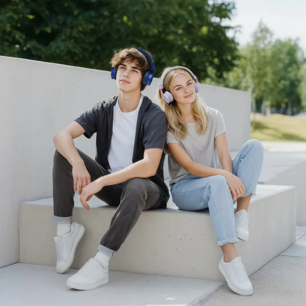 Bluetooth®-Kopfhörer "Freedom Lit III", On-Ear, faltbar, mit Mikrofon, Blau