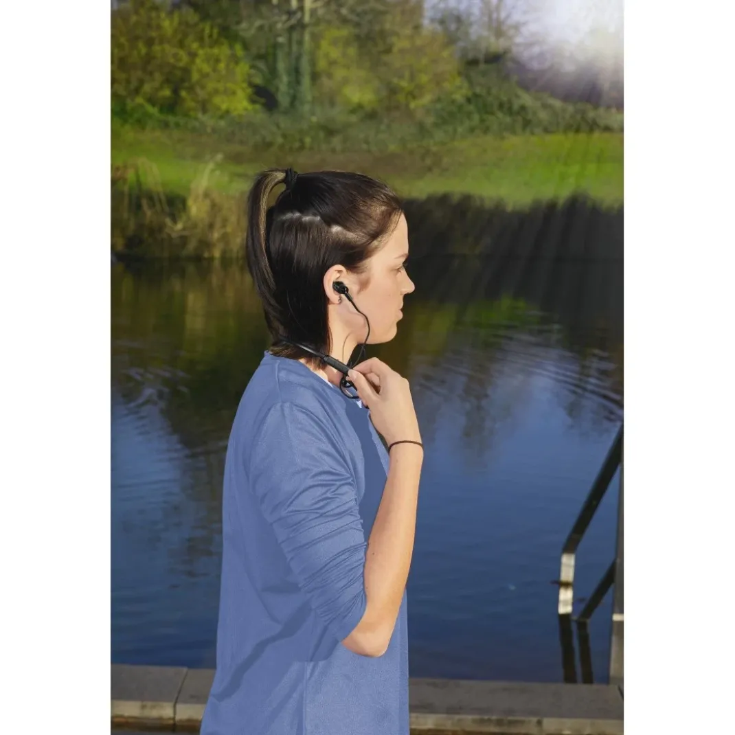 Bluetooth®-Kopfhörer "Freedom Neck III", In-Ear, Mikrofon, Ear-Hook, Schw.