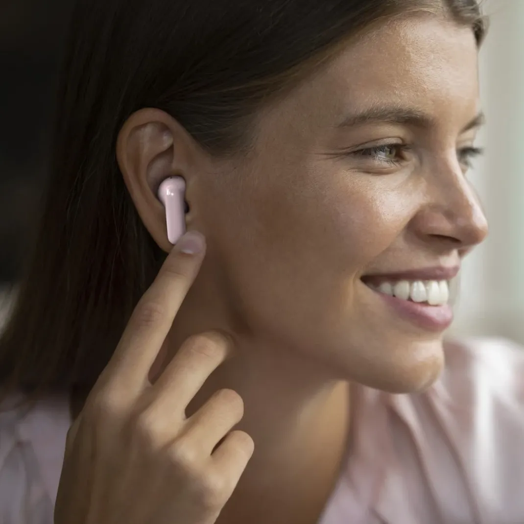 Bluetooth®-Kopfhörer "Freedom Light II", TWS Earbuds, Mikrofon, Rosa