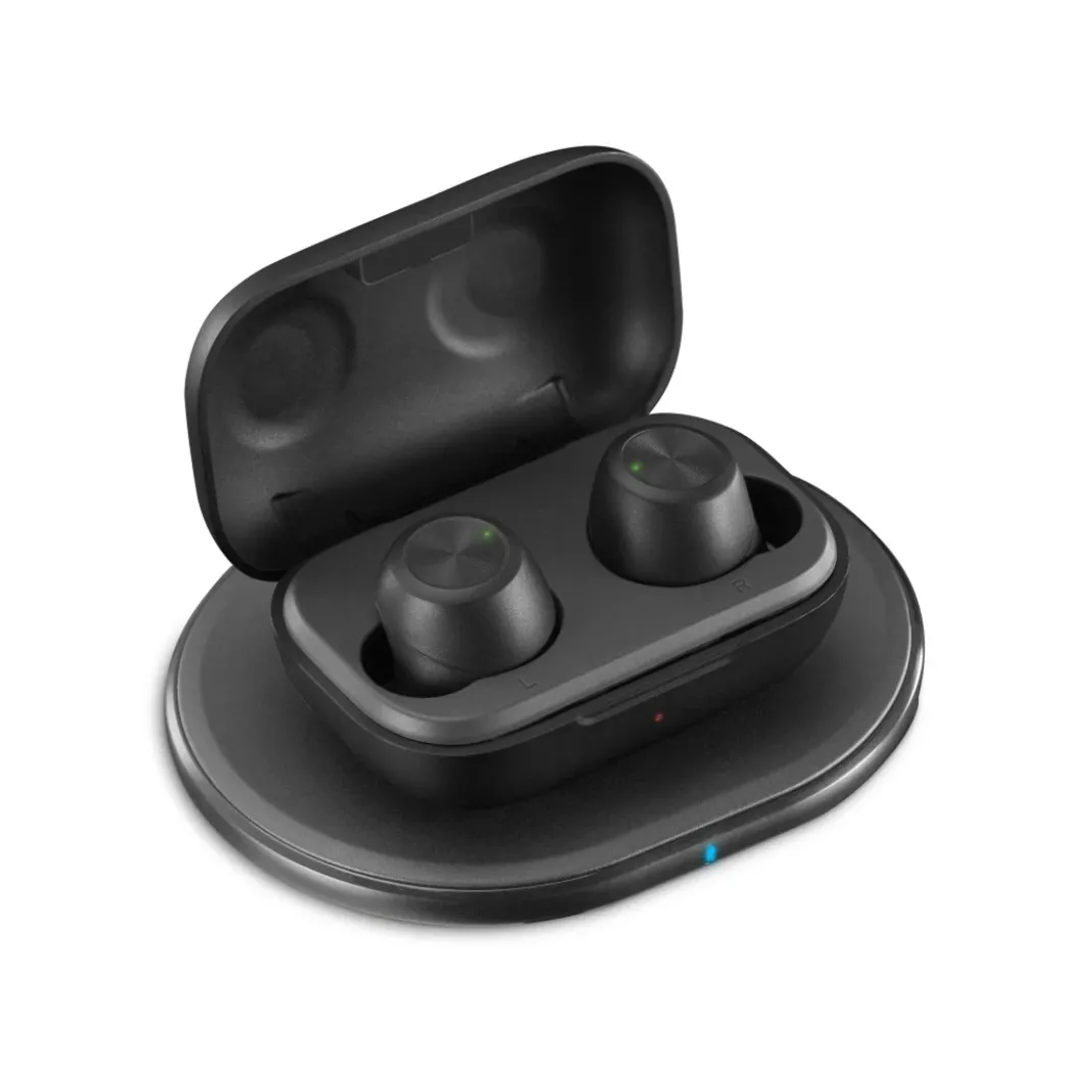 Bluetooth®-Kopfhörer "Passion Chop", TWS, In-Ear, Wireless Charging, Schw.