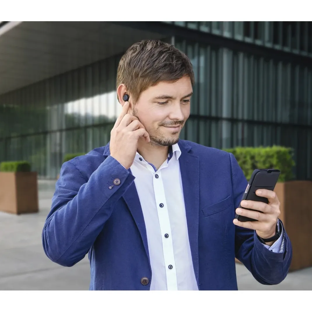 Bluetooth®-Kopfhörer "Passion Chop", TWS, In-Ear, Wireless Charging, Schw.