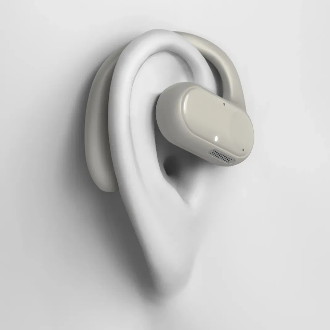Bluetooth®-Kopfhörer "Spirit Open", OWS Open Ears, True Wireless, App, Sand