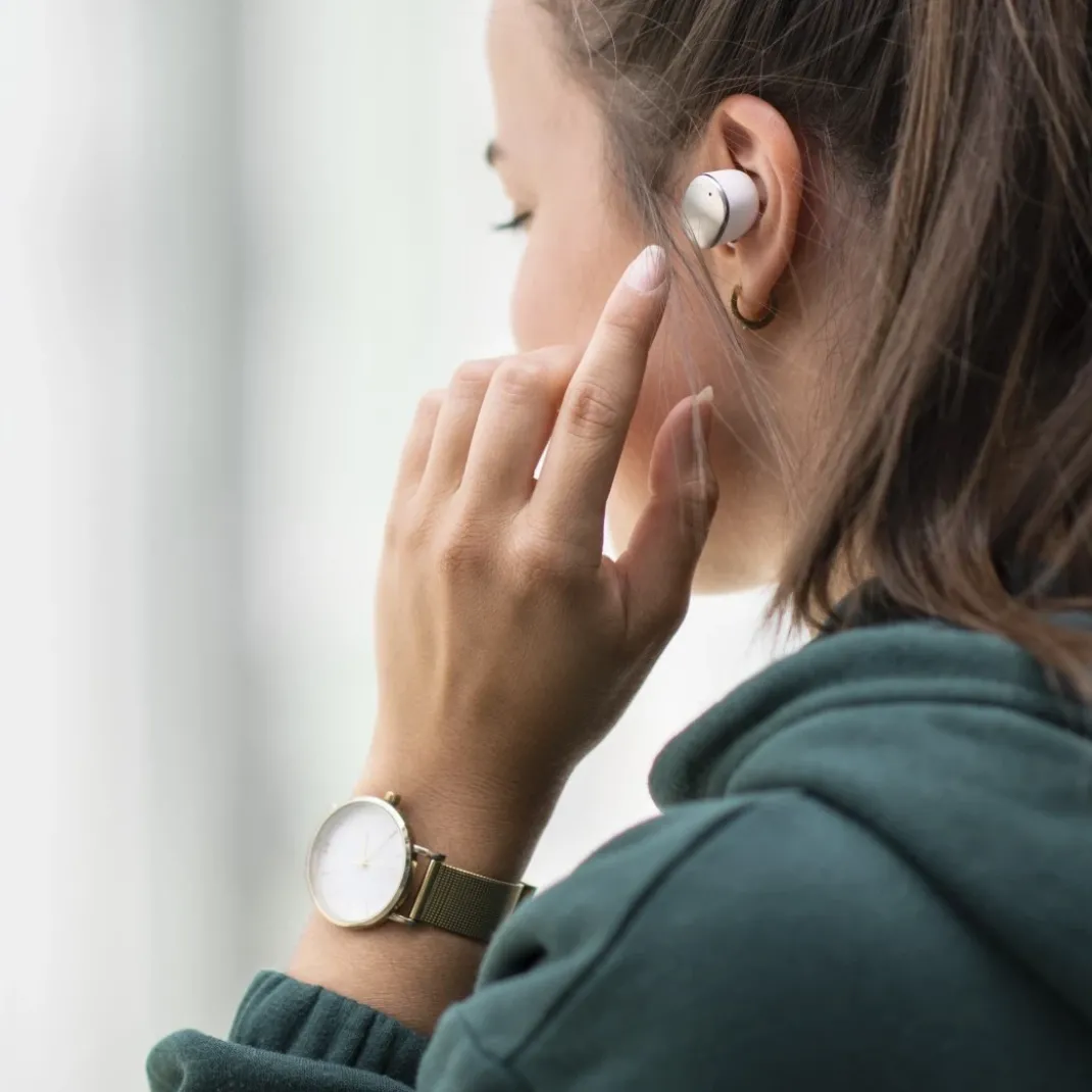 Bluetooth®-Kopfhörer "Spirit Pure", True Wireless, In-Ear, IPX5, Weiß