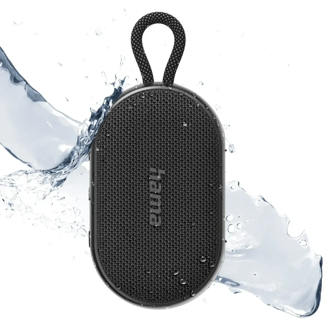 Bluetooth®-Lautsprecher "Buddy 3.0", wasserdicht IPX7, 6 W, Schwarz