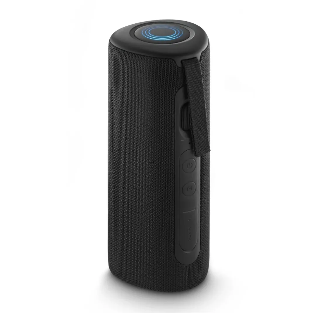 Bluetooth®-Lautsprecher "Pipe 3.0" wasserdicht IPX5, 10 Licht-Modi, 24W, SW