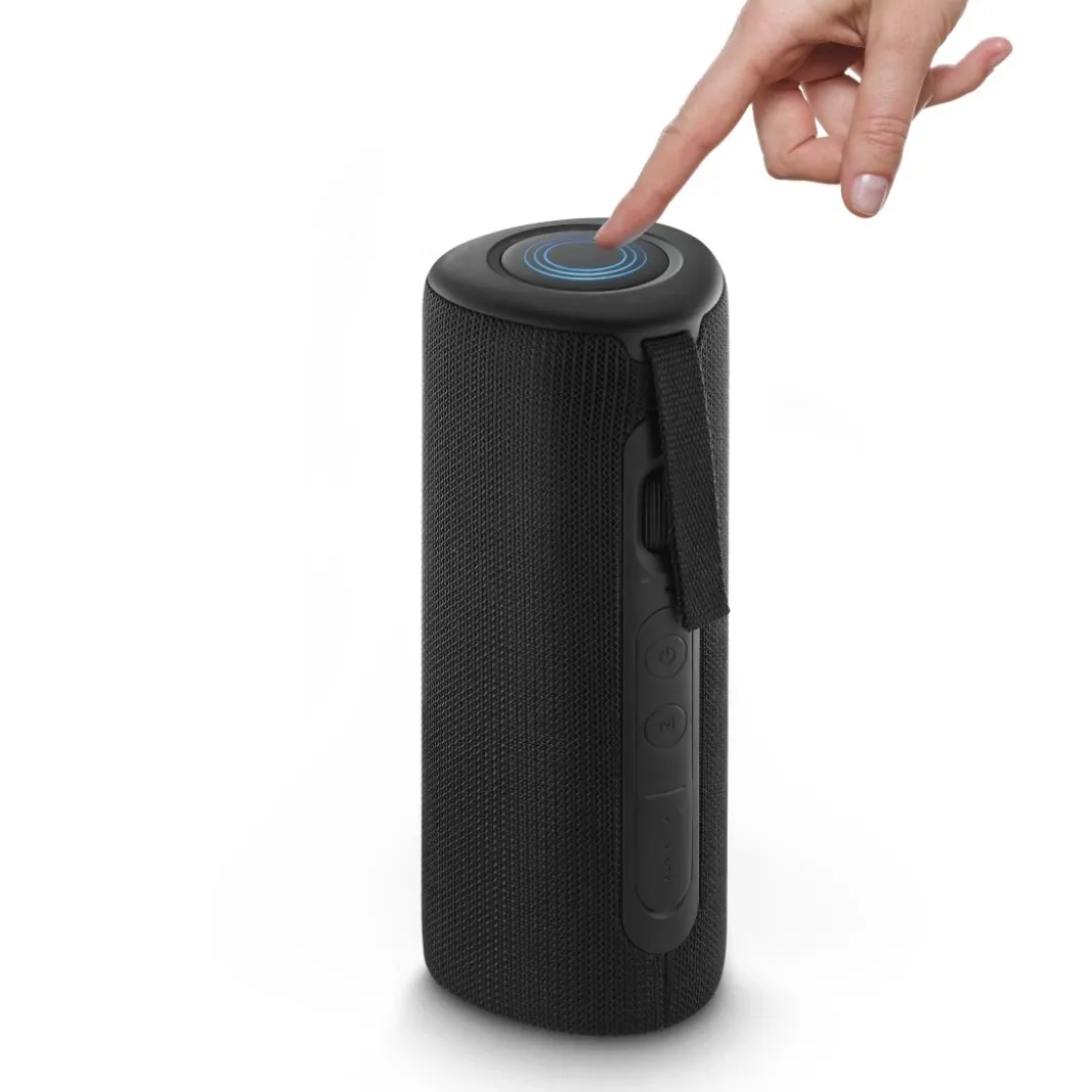 Bluetooth®-Lautsprecher "Pipe 3.0" wasserdicht IPX5, 10 Licht-Modi, 24W, SW