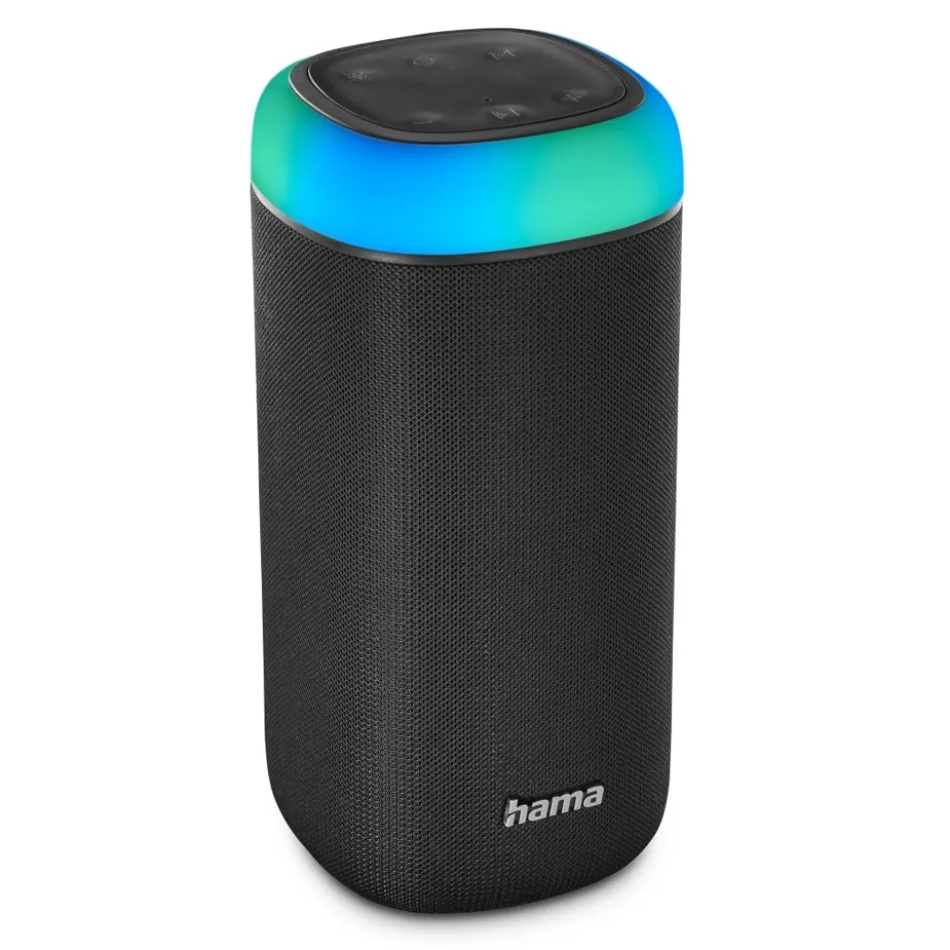 Bluetooth®-Lautsprecher "Shine 2.0", LED, spritzwassergeschützt, 30W, Schw.