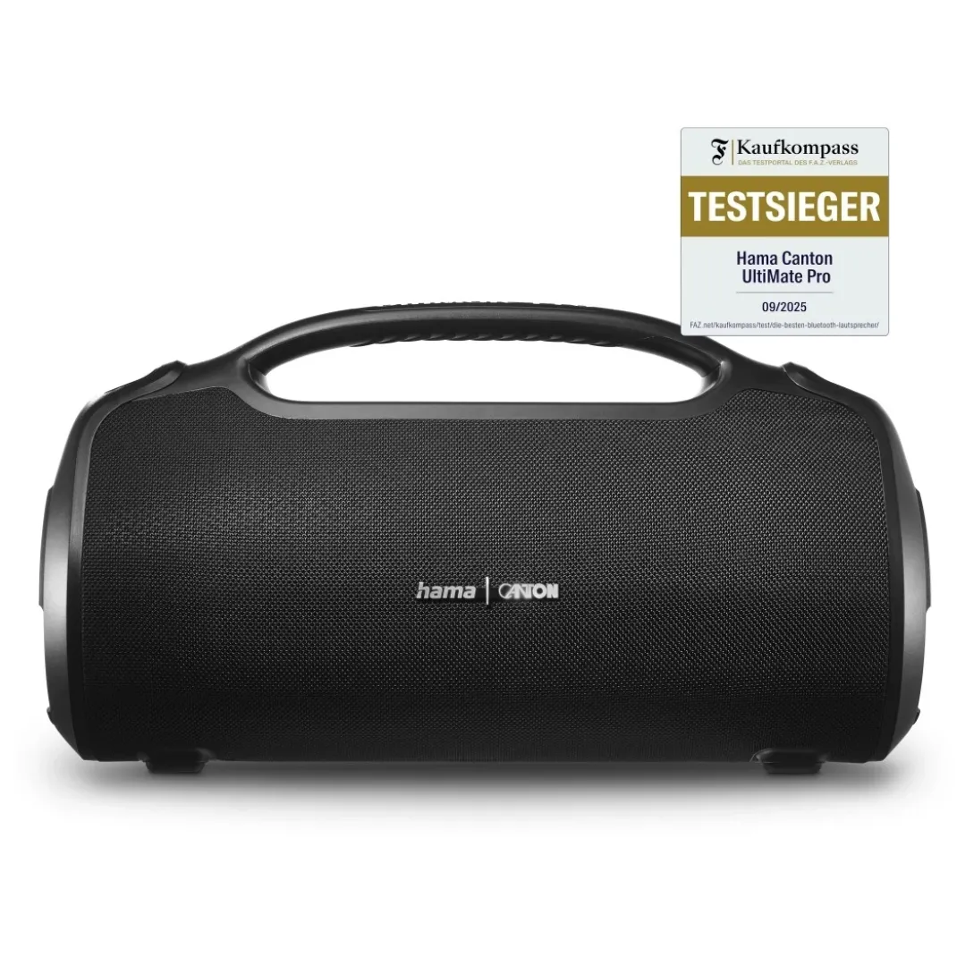 Bluetooth®-Lautsprecher "UltiMate Pro" wasserfest IPX6, PowerPack, 120W, SW