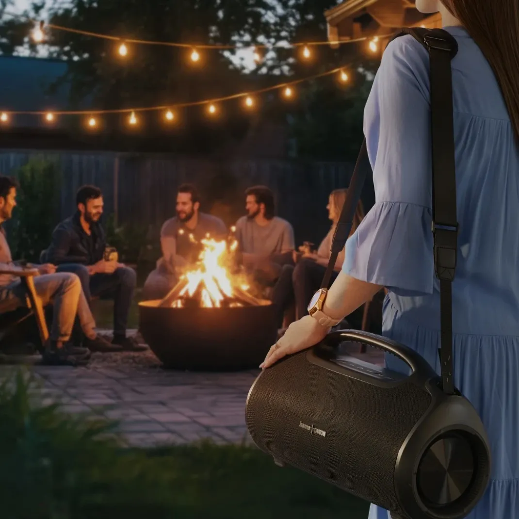 Bluetooth®-Lautsprecher "UltiMate Pro" wasserfest IPX6, PowerPack, 120W, SW