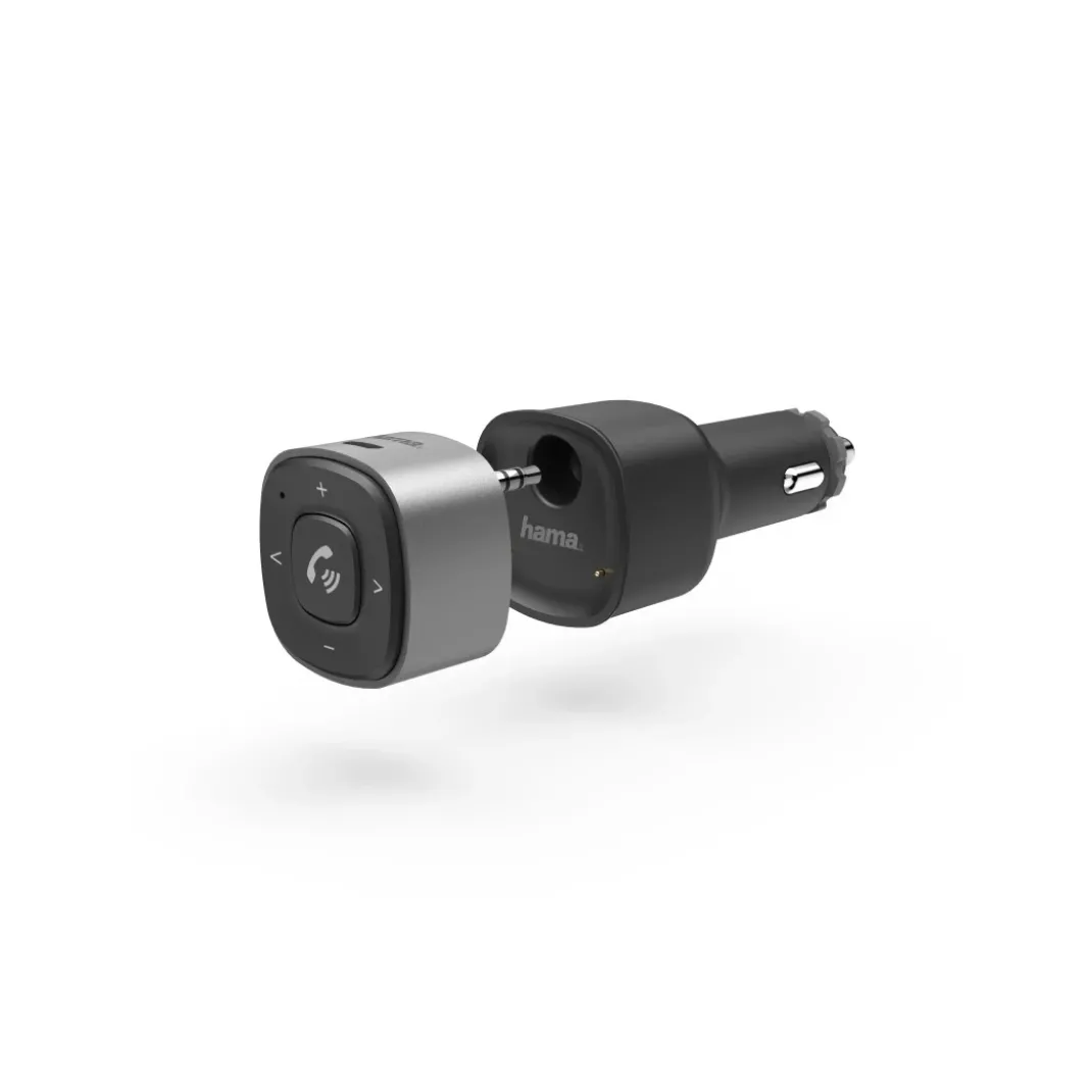 Bluetooth®-Receiver für Kfz, mit 3,5-mm-Stecker und USB-Ladegerät