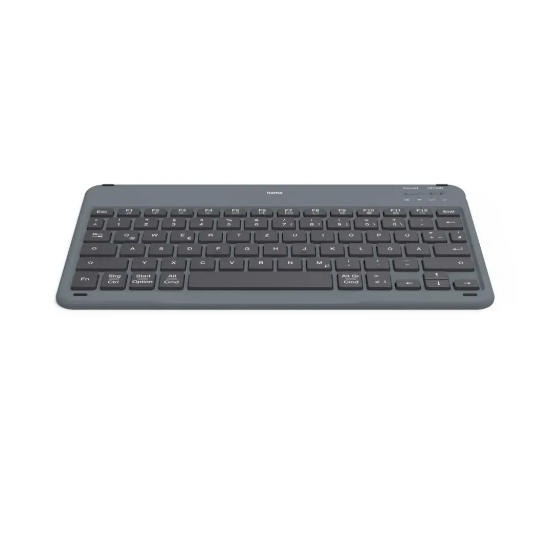 Bluetooth®-Tastatur "Travel 500" für Tablets 7"-11", Case, Schw., QWERTZ DE