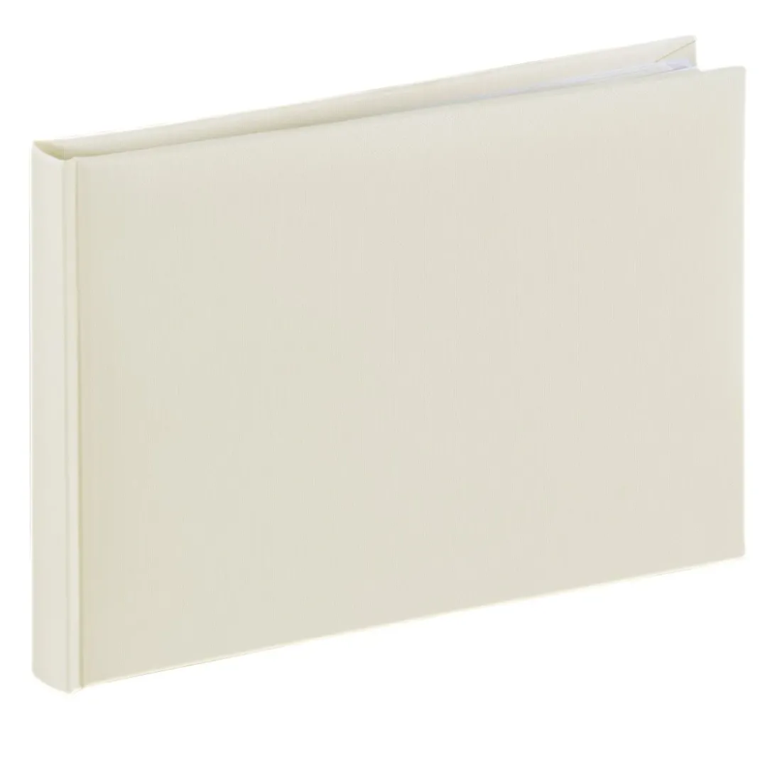 Buch-Album "Fine Art", 24x17 cm, 36 weiße Seiten, Sand